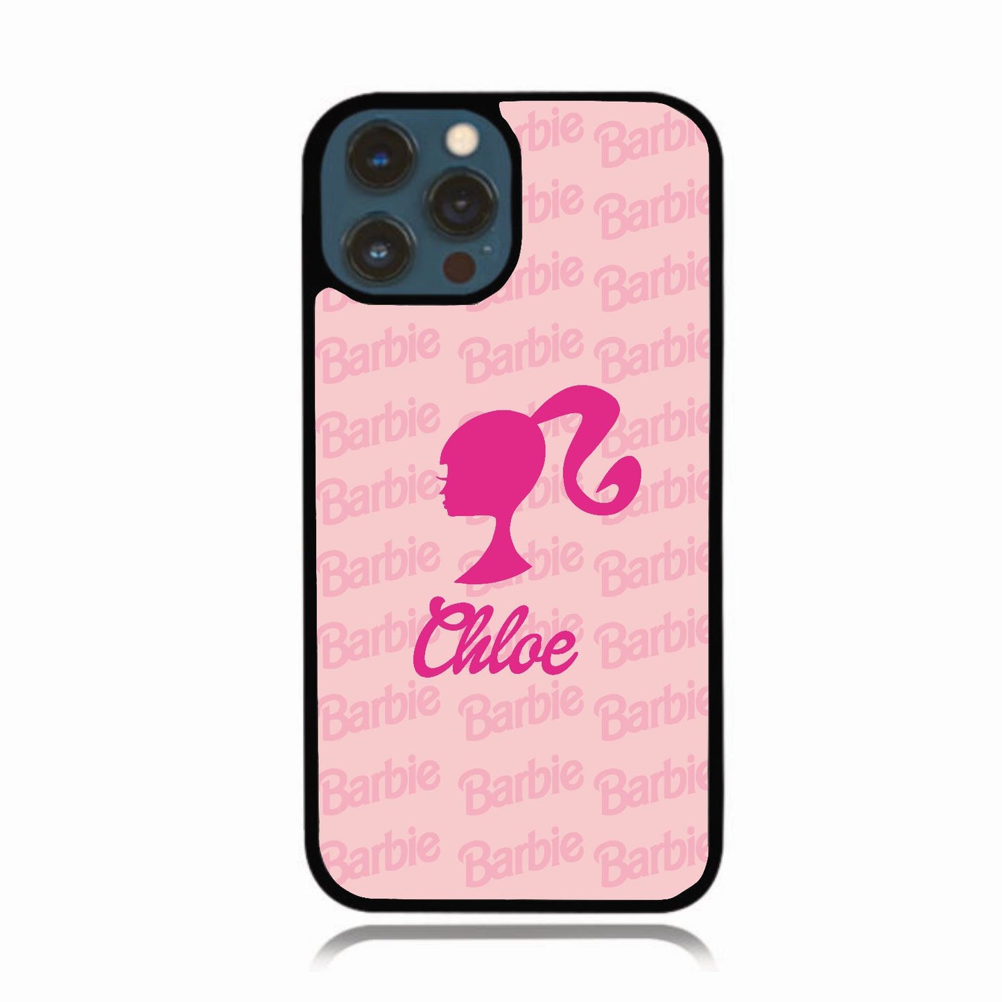 Pink Personalised Barbie Case