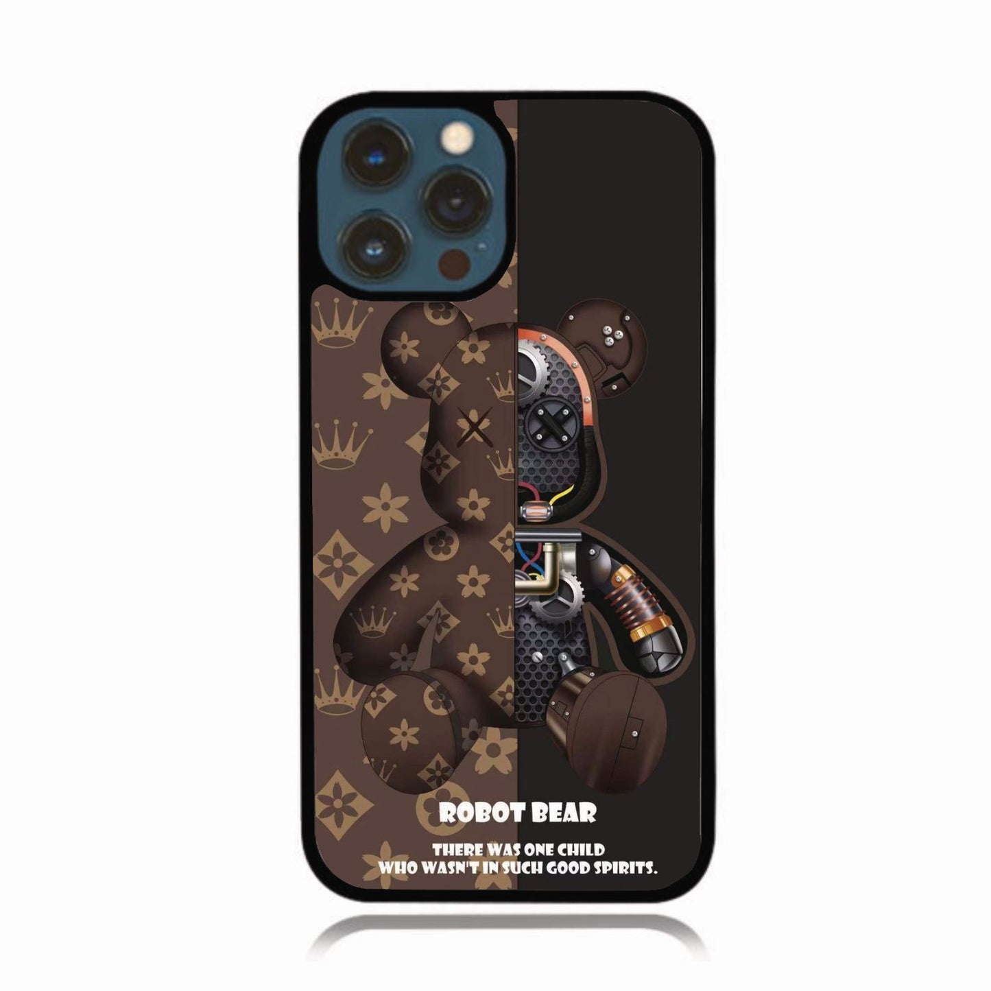 Brown Robot Bear Case