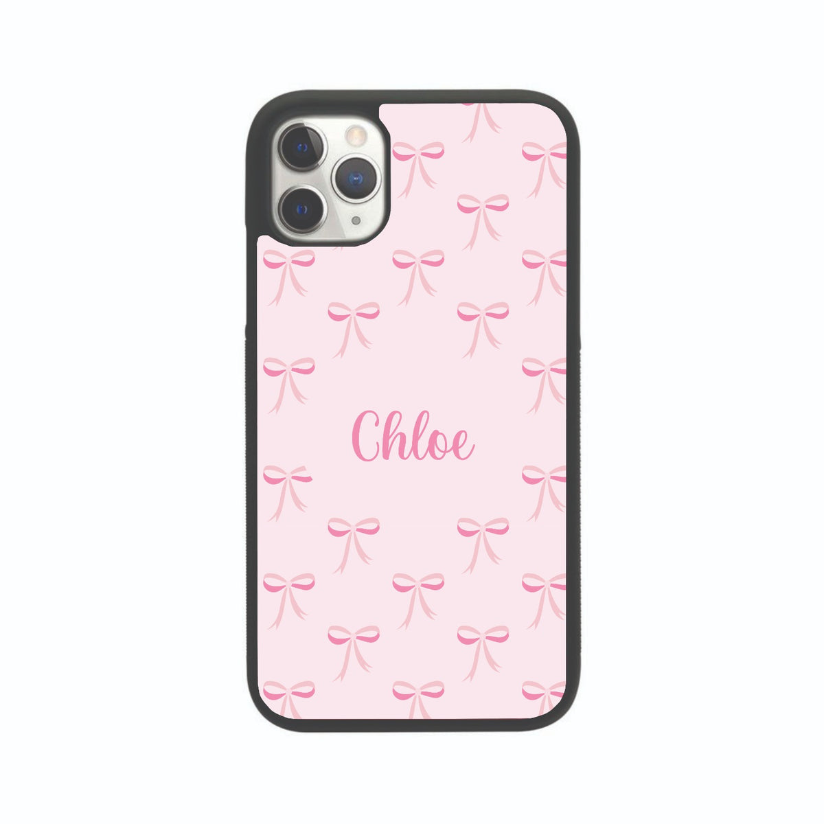 Personalised Bow Phone Case