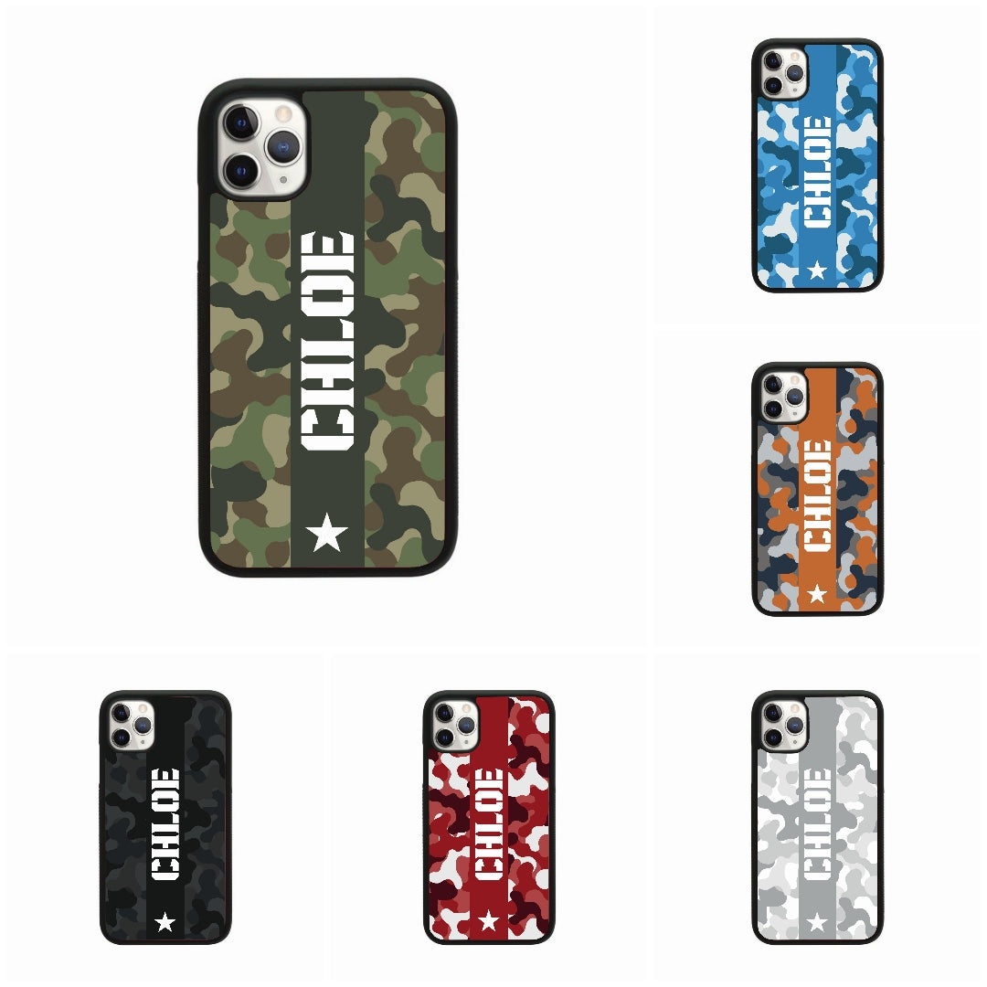 Camouflage Personalised Case