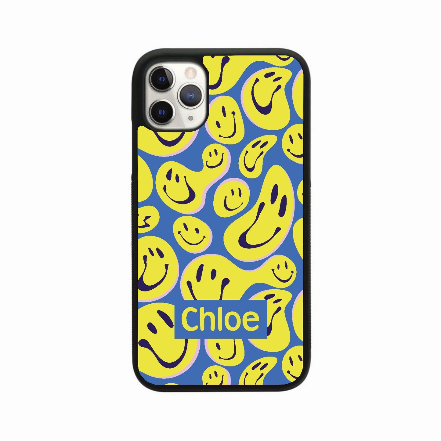 Personalised Disorentated Smile Emoji Case