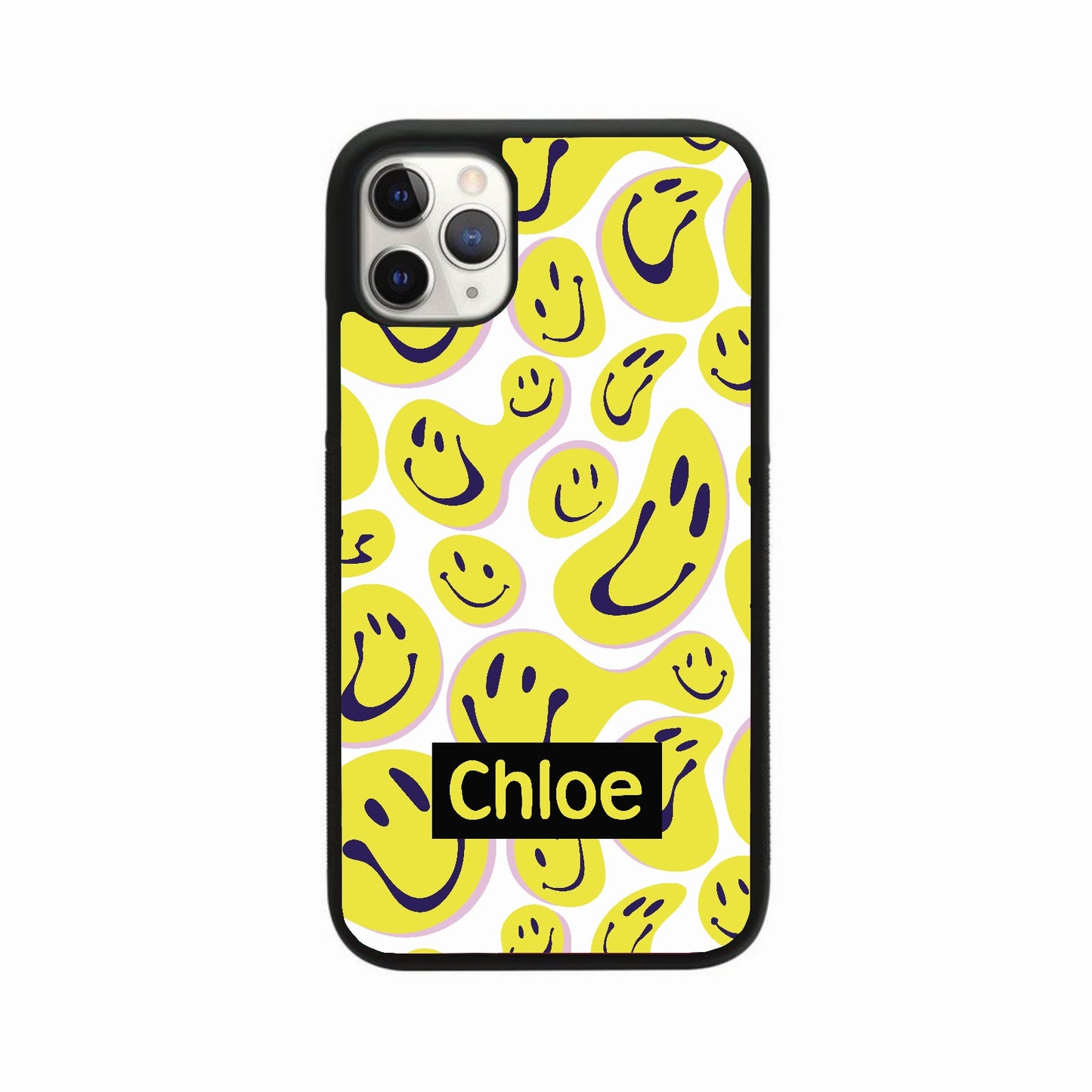 Personalised Disorentated Smile Emoji Case