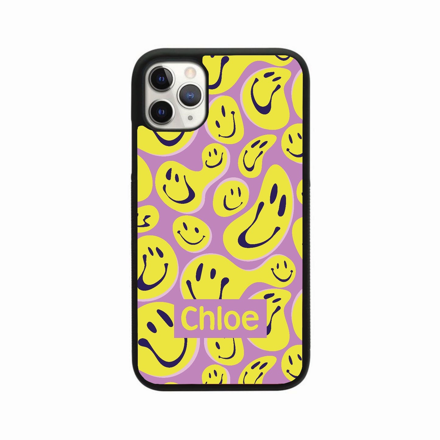 Personalised Disorentated Smile Emoji Case