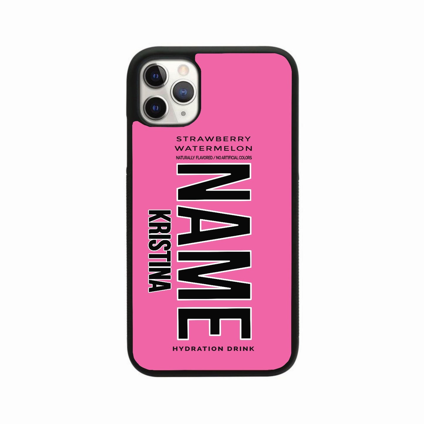 Prime Inspired Hydration Energy Drink Personalised Case - Strawberry Watermelon