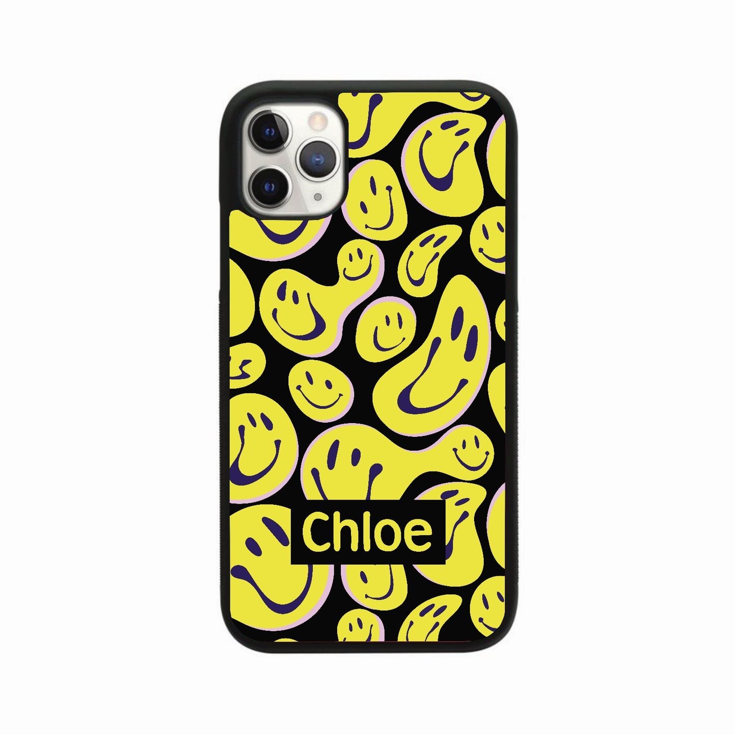 Personalised Disorentated Smile Emoji Case