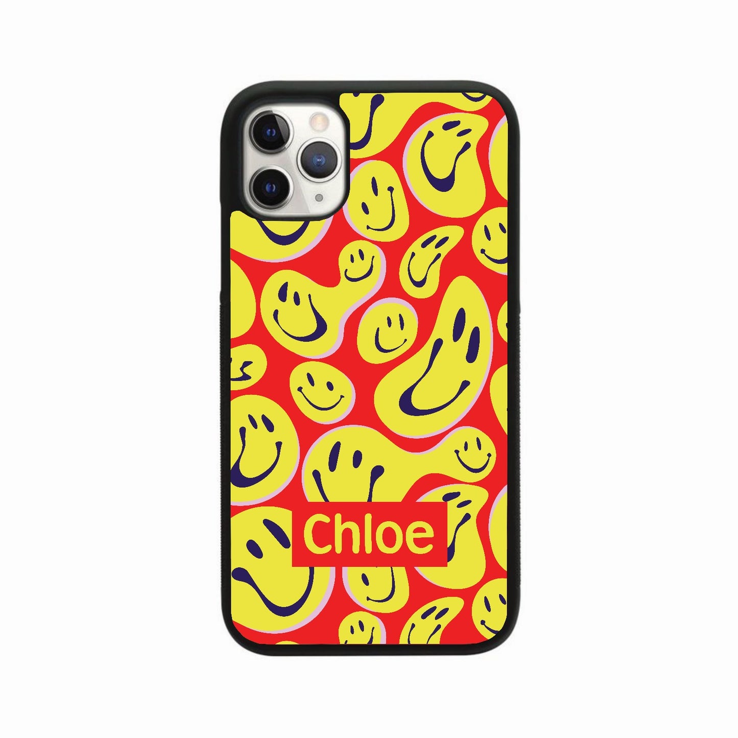 Personalised Disorentated Smile Emoji Case