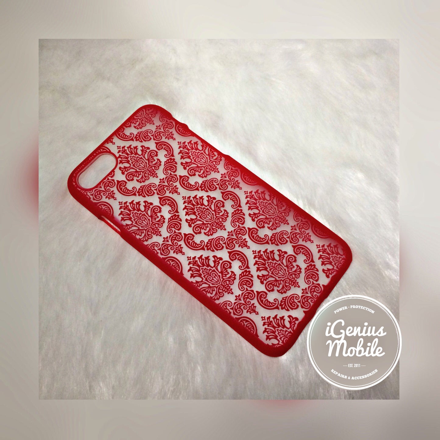 SALE - Red Damask Case