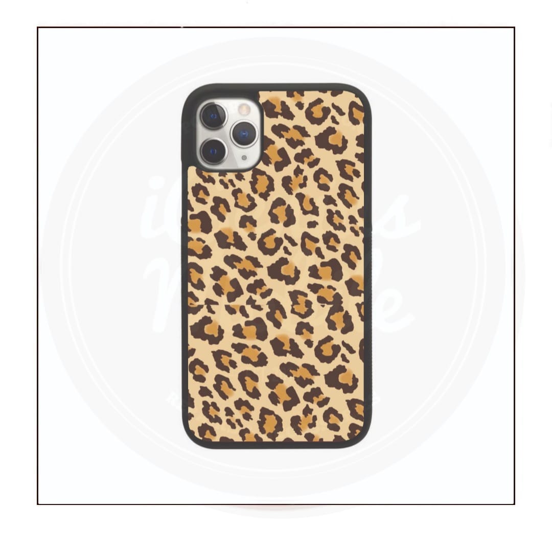 Brown Leopard Personalised Case