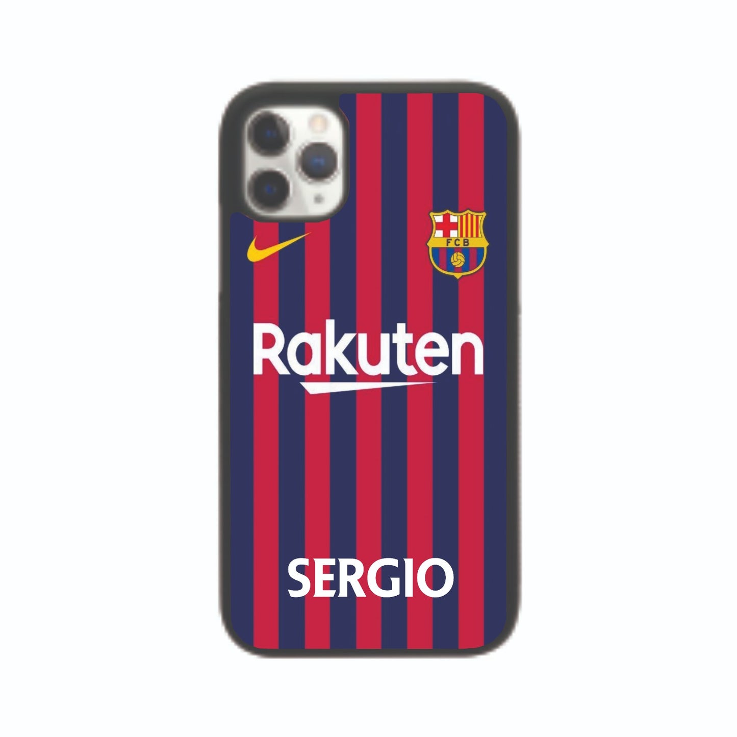 Barcelona Personalised Shirt Case