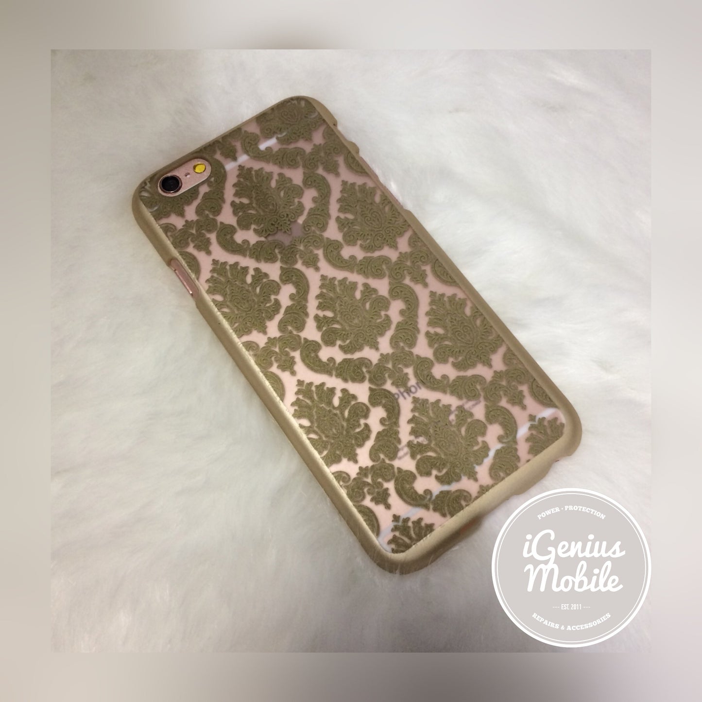 SALE - Gold Damask Case