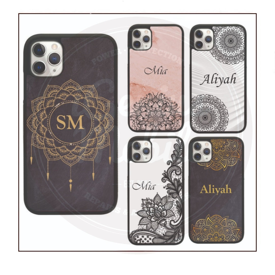 Initial Henna Personalised Case