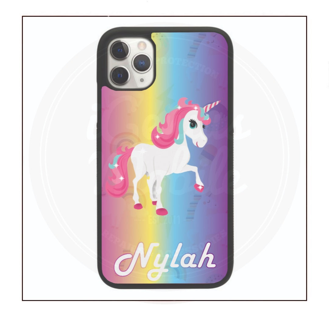 Personalised Rainbow Unicorn Case