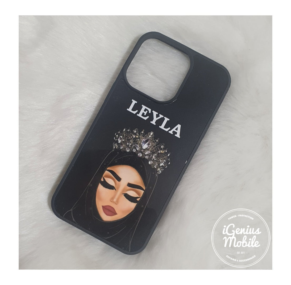Original Hijab Case Silver Crown