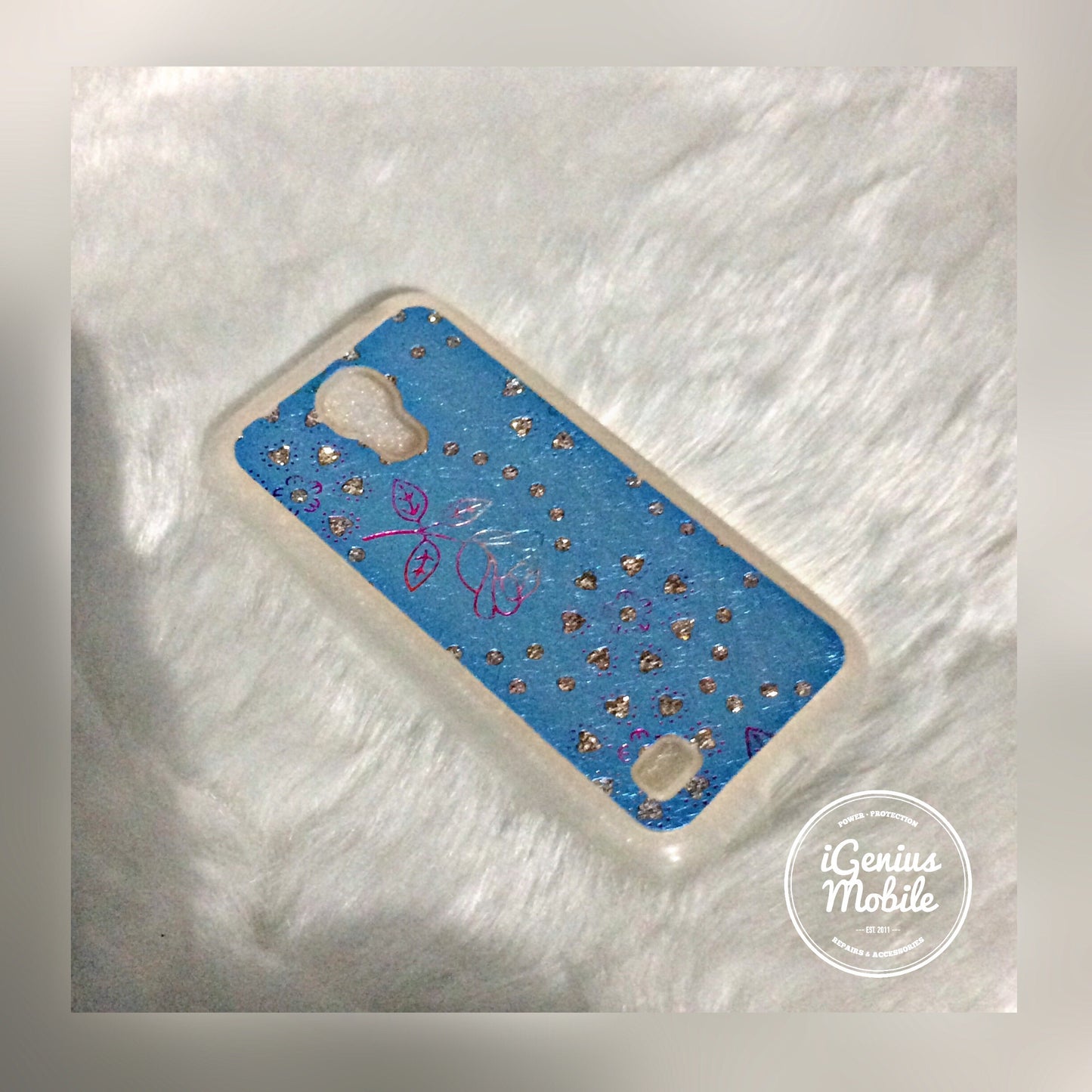 Samsung S4 Mini Diamanté Case