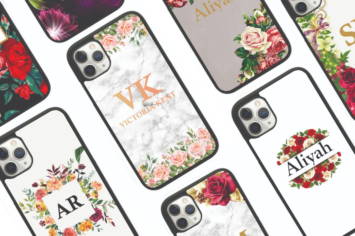 Floral Personalised Cases