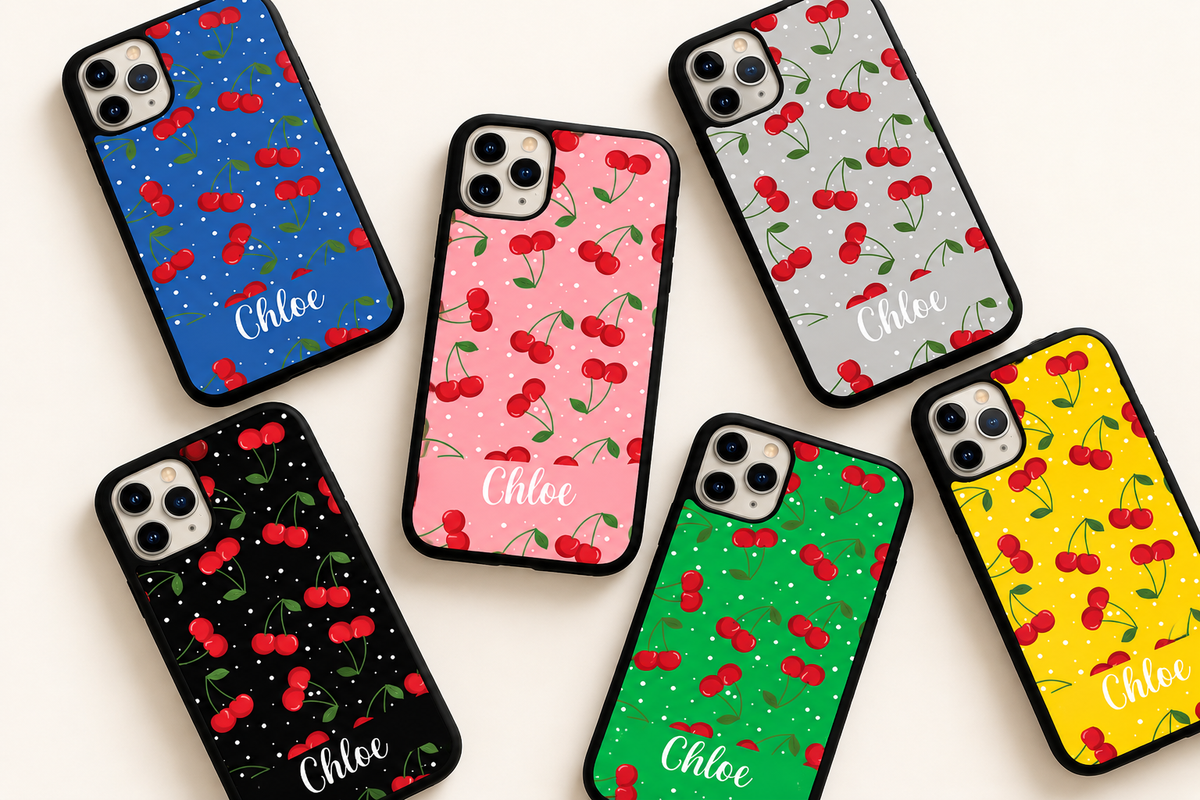 Cherry Print Cases