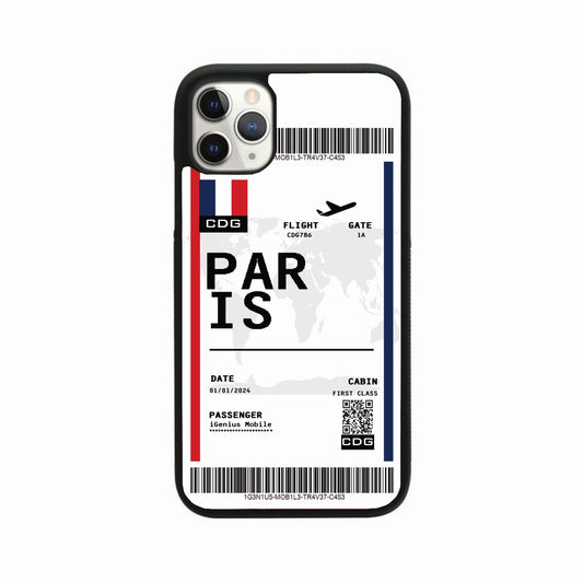 Personalised Travel Pass Phone Case - Paris