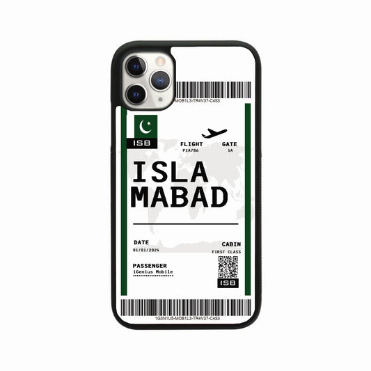 Personalised Travel Pass Phone Case - Islamabad