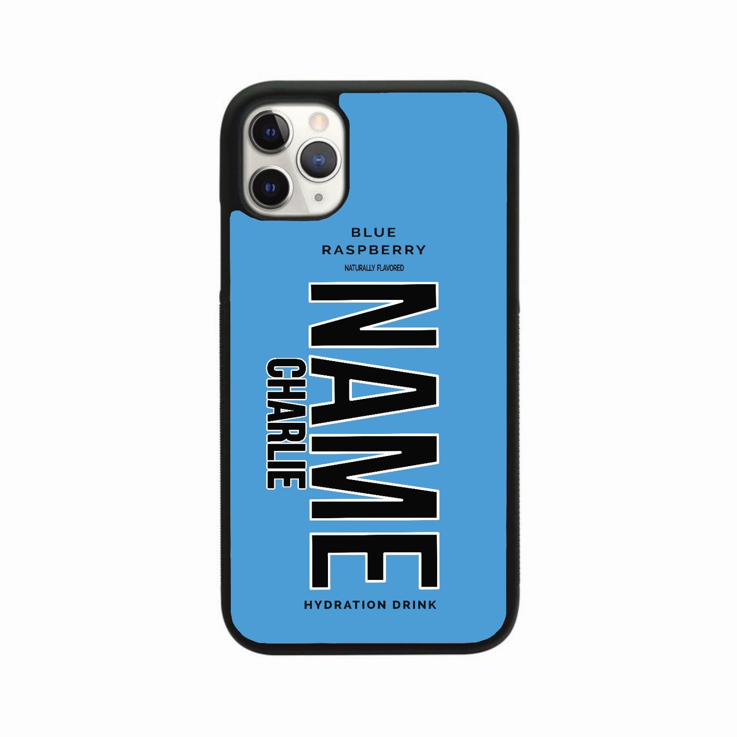 Prime Inspired Hydration Energy Drink Personalised Case - Blue Raspberry