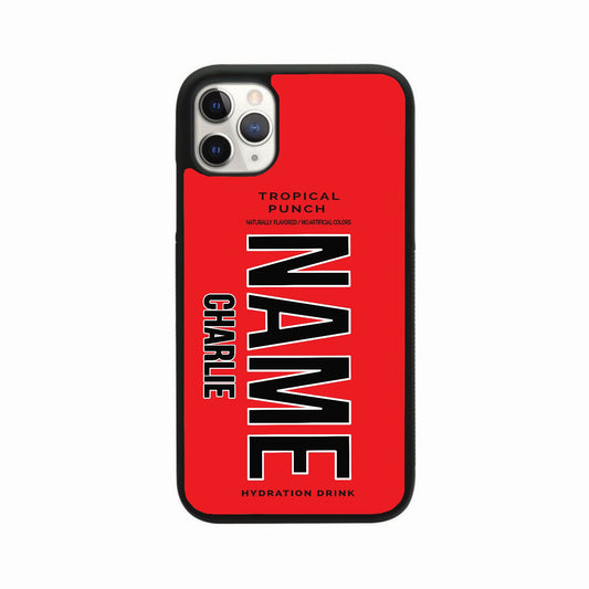 Prime Inspired Hydration Energy Drink Personalised Case - Tropical