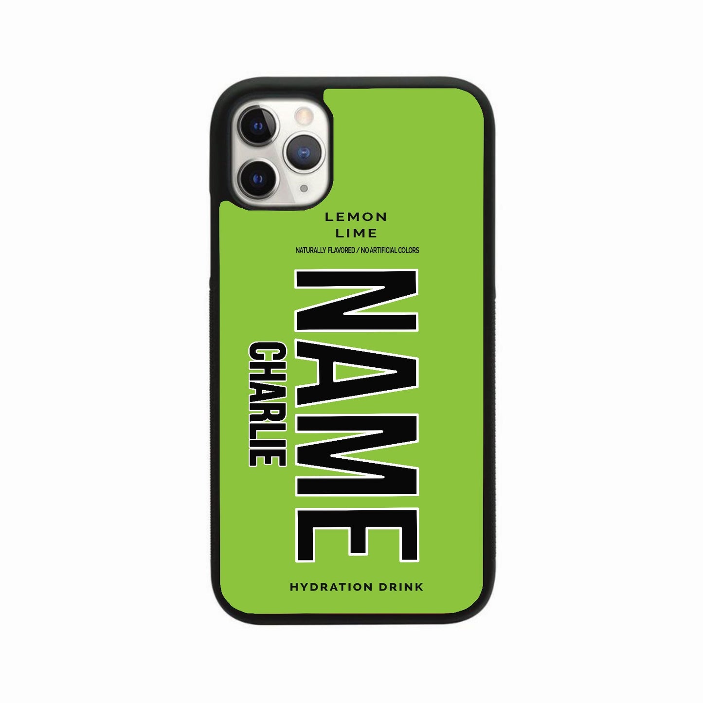 Prime Inspired Hydration Energy Drink Personalised Case - Lemon Lime