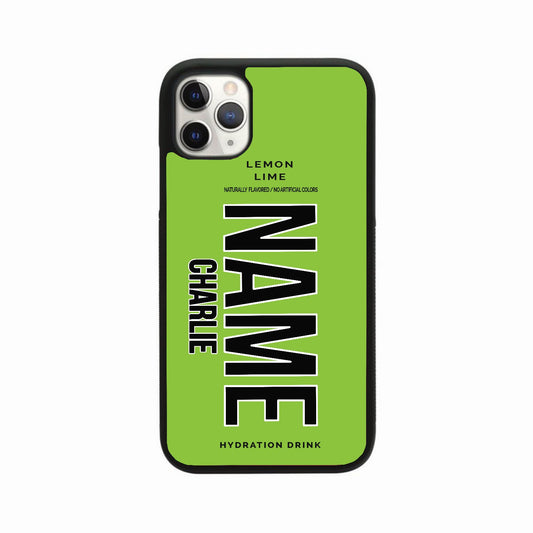 Prime Inspired Hydration Energy Drink Personalised Case - Lemon Lime