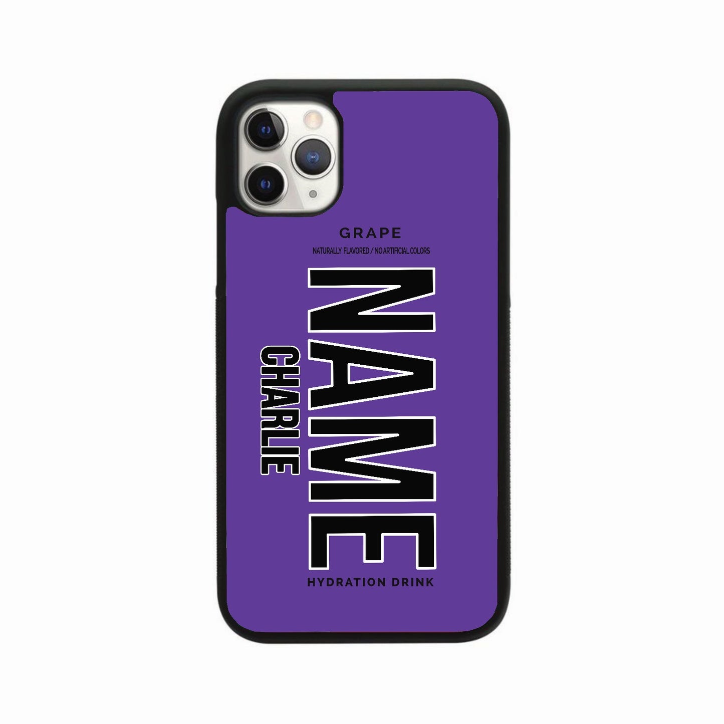 Prime Inspired Hydration Energy Drink Personalised Case - Grape