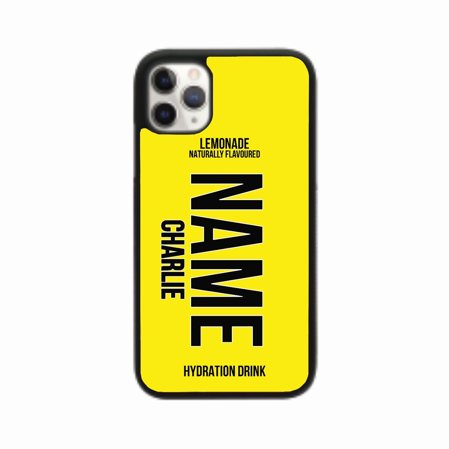 Prime Inspired Hydration Energy Drink Personalised Case - Lemonade