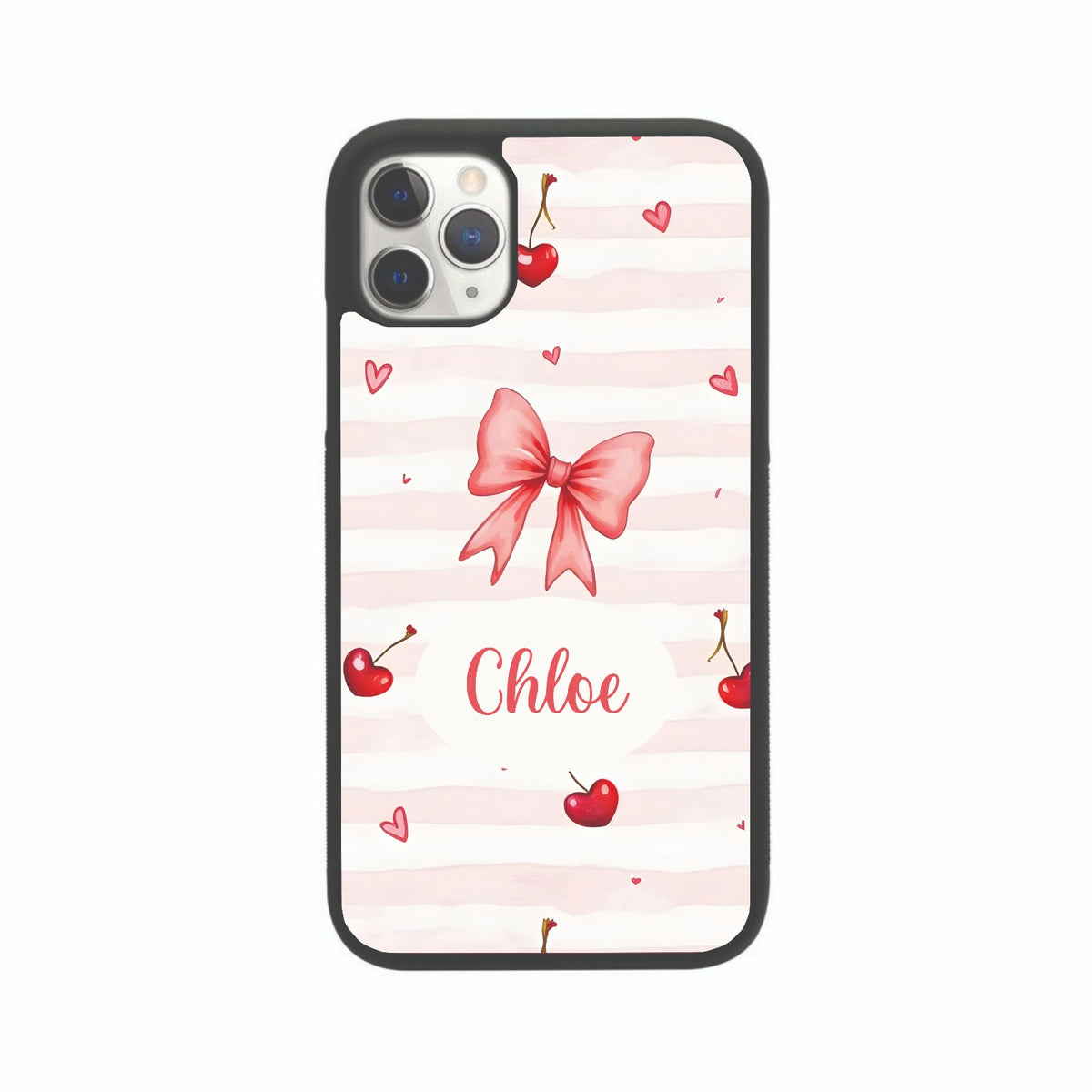 Personalised Bow Phone Case