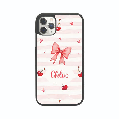 Personalised Bow Phone Case
