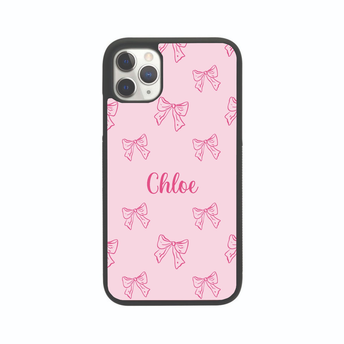 Personalised Bow Phone Case