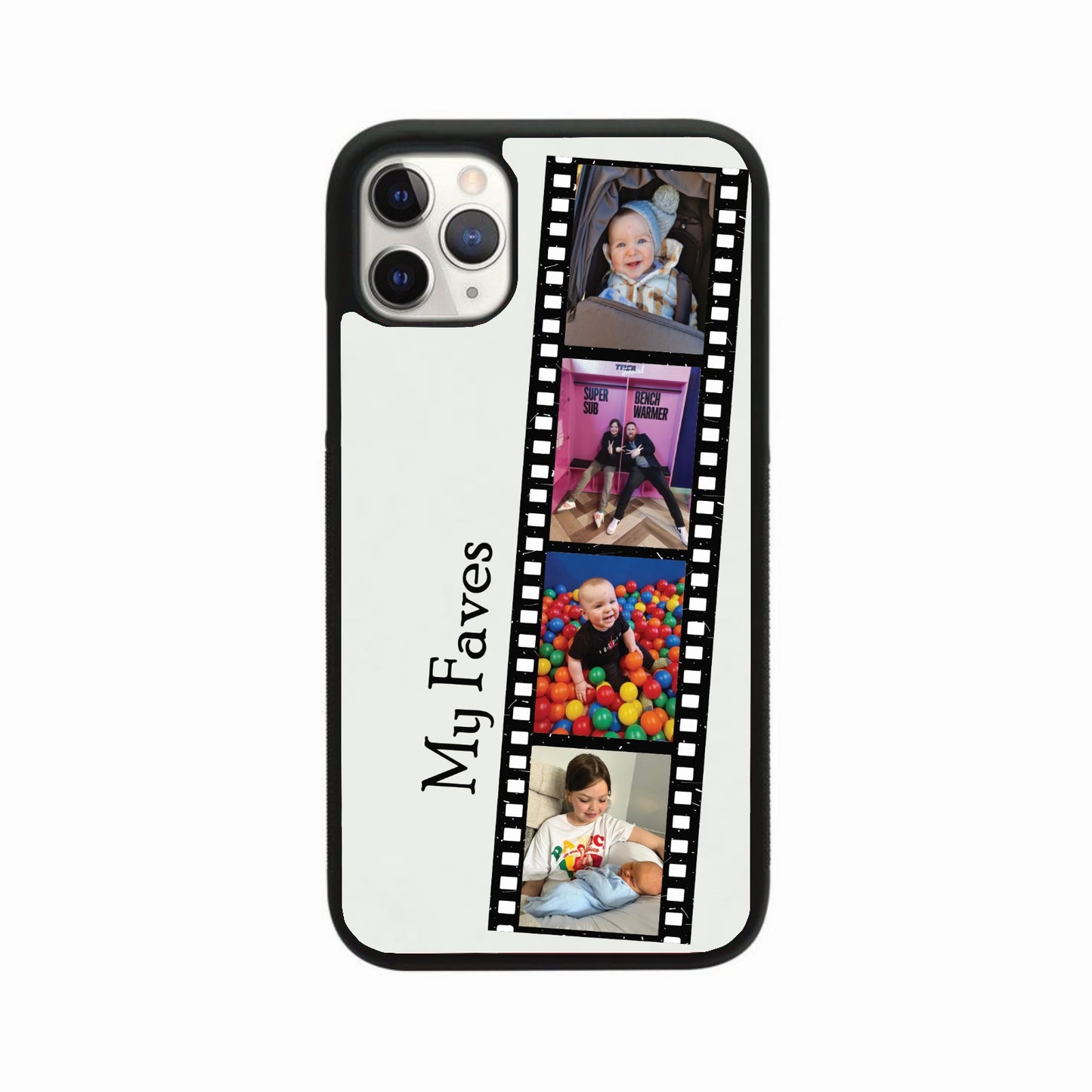 Personalised Retro Photo Reel Case