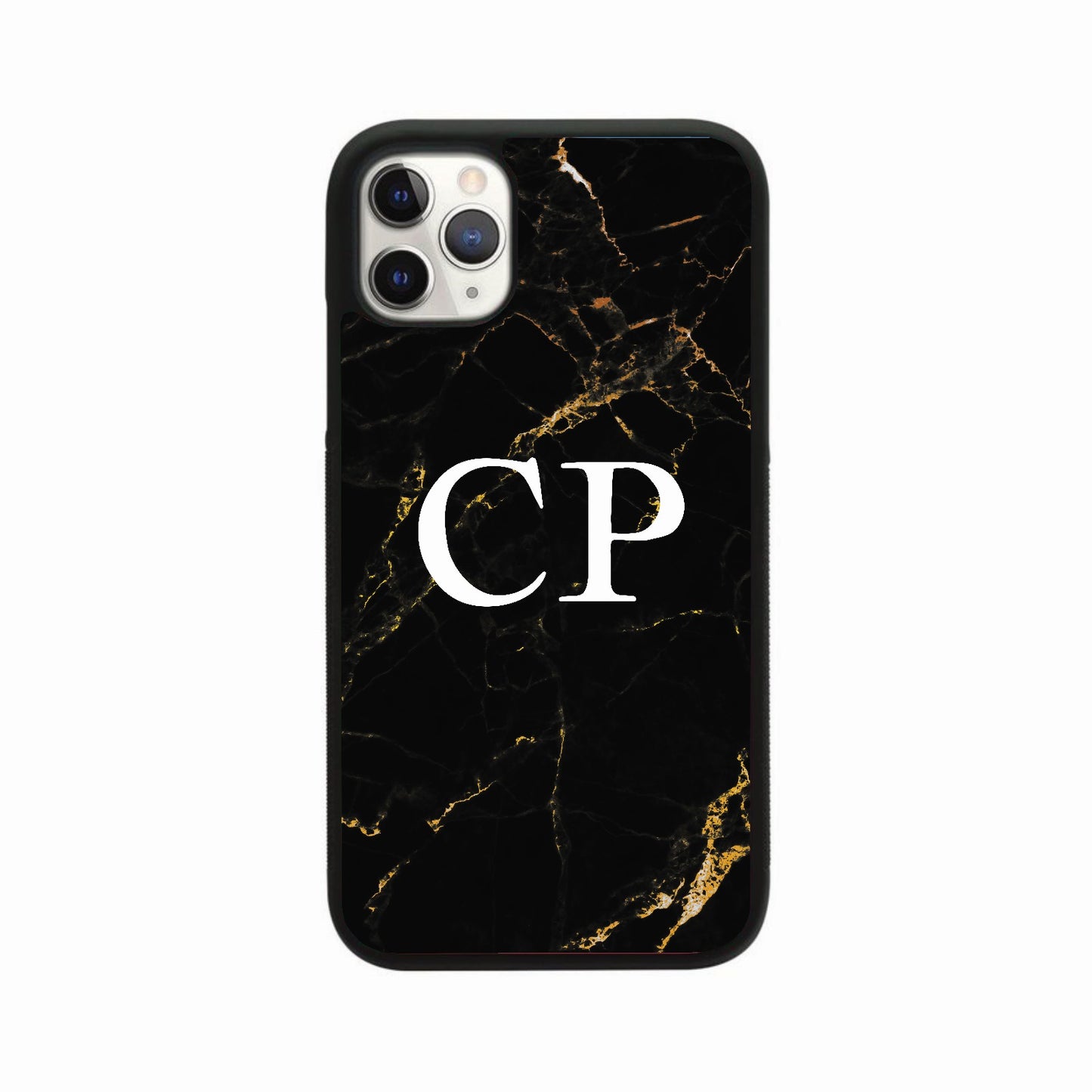 Personalised Gold/Black Marble Design