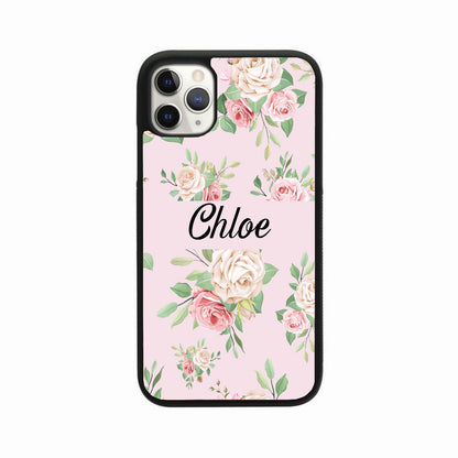 Floral Rose Personalised Case