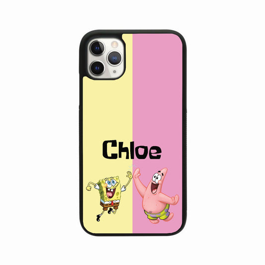 Spongebob & Patrick Personalised Case