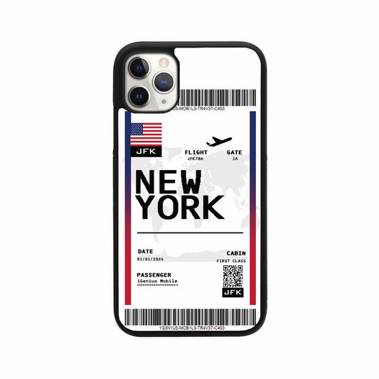 Personalised Travel Pass Phone Case - New York