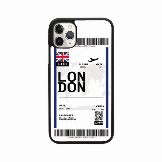 Personalised Travel Pass Phone Case - London