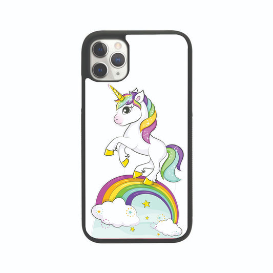 Rainbow White Unicorn Case