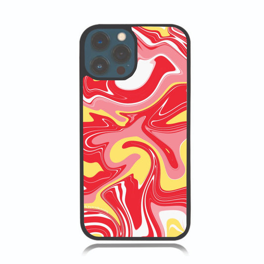 Red Yellow Splash Case