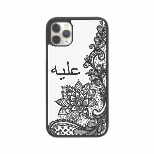 Henna Lace Arabic Personalised Case