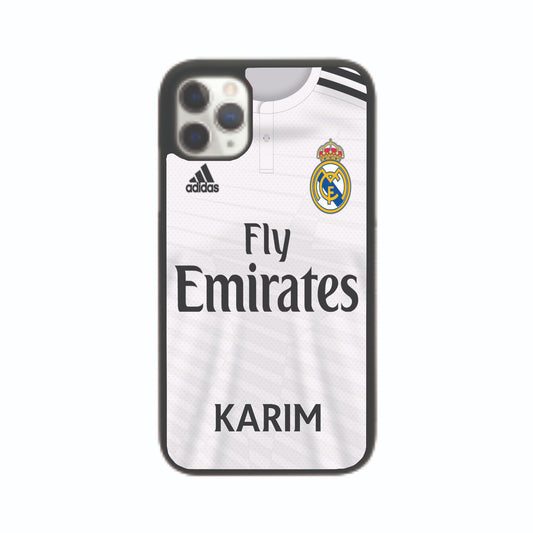 Real Madrid Personalised Shirt Case