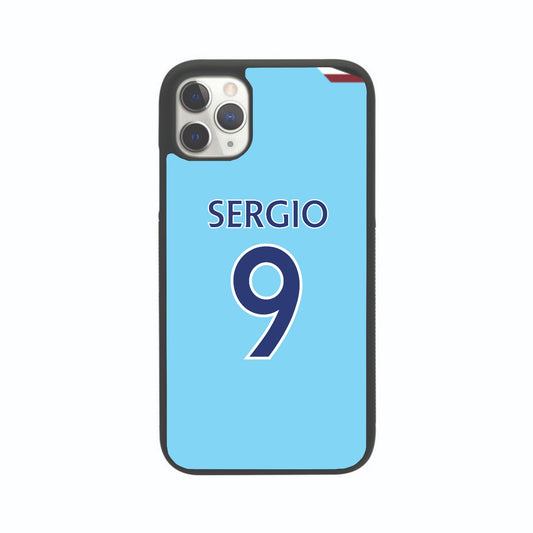 Manchester City FC Personalised Rear Shirt Case