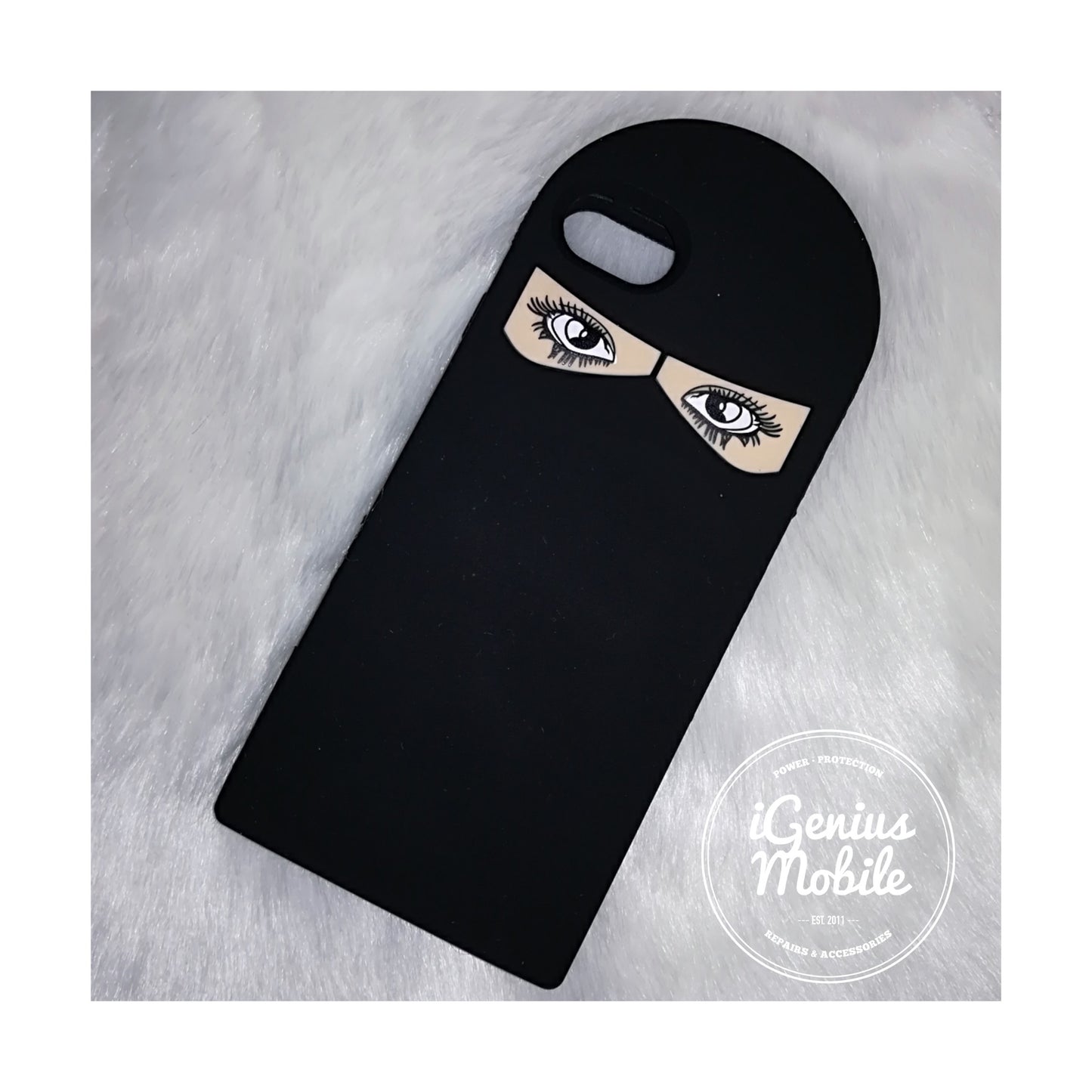 SALE! Hijabi Case Eyes Open (Silicone)