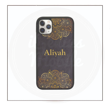 Gold Henna Personalised Case